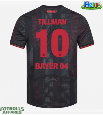 Bayer Leverkusen Malik Tillman #10 Hemmatröja 2025-26 Kortärmad